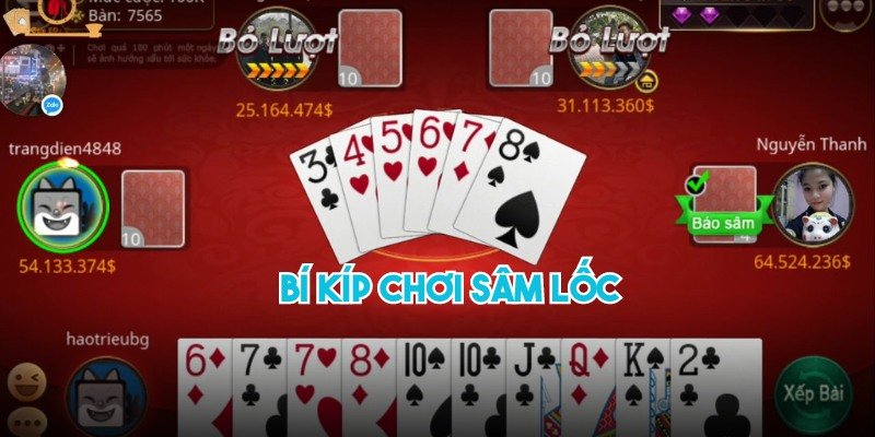 Biết số lượng bài đánh xuống giúp chọn cách chơi sâm lốc phù hợp