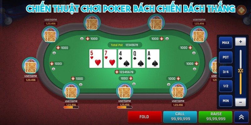 chiến thuật chơi poker